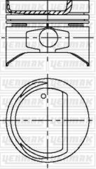 YENMAK 36-03979-000 PİSTON SEGMAN STD TOYOTA COROLLA 1.3L 2E 12v EE90 EE100 88-98 çap 73.00 mm / ölçü 1.5 x 1.5 x 3.0 Adet fiyatıdır