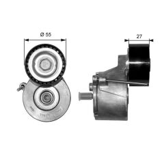 GATES T38371 ALTERNATÖR GERGİ RULMANI KÜTÜKLÜ P206 1.4HDI-407-PARTNER 1.6 HDI-C3 1.6 16V-C5 1.6HDI-BERLINGO 1.6