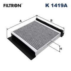 FILTRON K1419A POLEN FILTRESI MERCEDES W177 V177 W247 C118 X118 H247 X247 KARBONLU