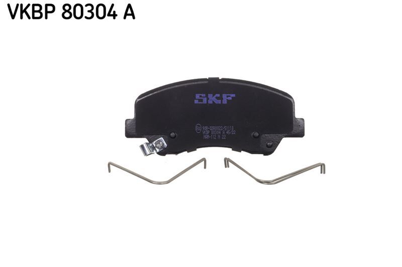 SKF VKBP80304A ÖN FREN BALATA HYUNDAI i20 1.1L 1.2L 1.4L 15-> / BAYON 1.0L 1.4L 21-> / KIA RIO 1.2L 1.4L 17-> ÜST TEN DELİKLİ TİP - AKSESUARLI