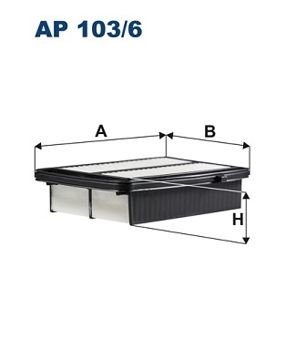 FILTRON FILT AP 103/6 CIVIC (FC, FK) : CRV (RW) 1.5 17- HAVA FILTRESI .