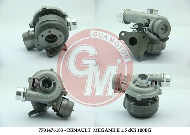 GUA 40417 TURBO ŞARJ RENAULT MEGANE II 1.5 dCi 100BG CLİO II 01-04