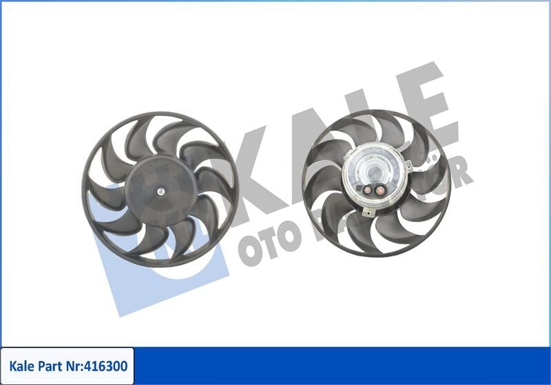 KALE 416300 FAN MOTORU PERVANELİ VOLKSWAGEN TRANSPORTER IV 360W-280mm