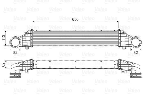 VALEO 818587 TURBOSARJ RADYATORU MERCEDES E-CLASS W211 S211