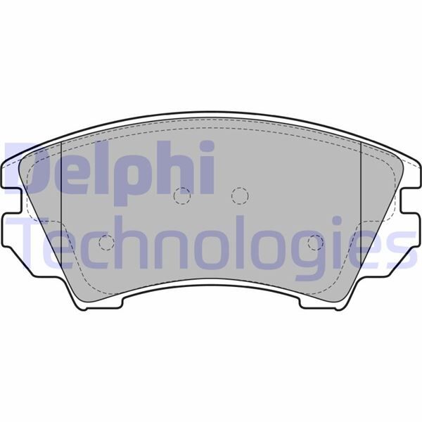 DELPHI LP2081 ÖN BALATA OPEL ASTRA J 12 >14 > INSIGNIA 08 >11 > ZAFIRA 11 > SAAB 9.5 10 >17 JANT GDB1783