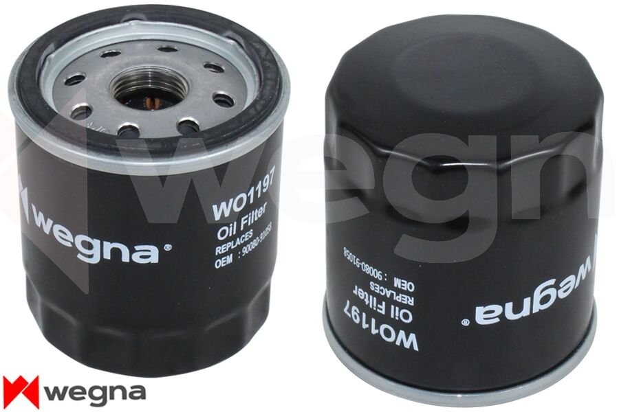 WEGNA WO1197 YAĞ FİLTRESİ C1-P107 1.0-COROLLA 1.3-1.3 12V-1.6-1.8 - AVENSIS 1.6-1.8-YARIS 1.3-1.5-CAMRY-CARINA W 68/3