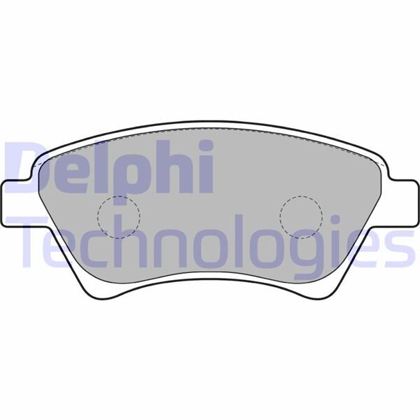 DELPHI LP1730 ÖN FREN BALATASI RENAULT MEGANE II 02> KANGOO 01> SC NIC II 03> GRAND SC NIC II 03> 1.5dCi 1.6 1.9dCi 2.0