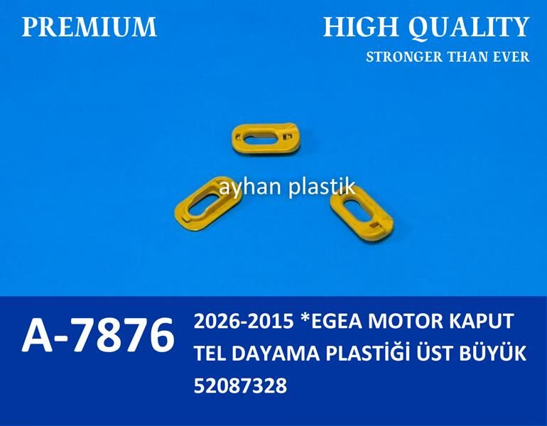 AYHAN A7876 KAPUT DAYAMA ÜST KLİPSİ FIAT EGEA 15>21