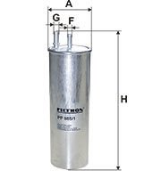 FILTRON FILT PP 985/1 T5-T5,5 YAKIT FILTRESI 2 ÇIKISLI / KL229/2 / FCS774 / H327WK