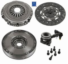 DEBRIYAJ SETI BASKI BALATA-VOLAN-BILYA 4 LU KIT REPSET DMF FOCUS III 11 >14 1.6 TDCI VOLVO C30 1.6D 10 >12 S40 II 1.6 D2 V40 D2 V501.6 D2 10>12 OYNAR GOBEK VOLANLI