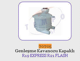 BEMOT 70705 GENLEŞME KAVONOZU KAPAKLI R9-R11-R19-R21-CLIO I-EXP.-LOGAN-FLASH