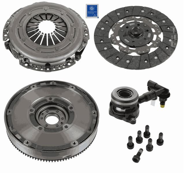 SACHS 2290601117 DEBRIYAJ SETI BASKI BALATA-VOLAN-BILYA 4 LU KIT REPSET DMF FOCUS III 11 >14 1.6 TDCI VOLVO C30 1.6D 10 >12 S40 II 1.6 D2 V40 D2 V501.6 D2 10>12 OYNAR GOBEK VOLANLI