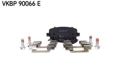 SKF VKBP90066E ARKA BALATA VW MULTIVAN 2.0TSI 11-15 1.9TDI 03-09 AXC-CJKB FİŞLİ