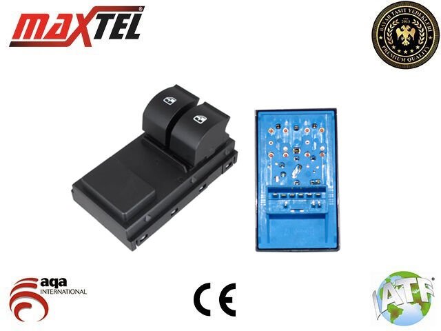 MAXTEL 18205444 CAM KALDIRMA ANAHTARI GRANDE PUNTO L 9 PIN MAVİ KASA