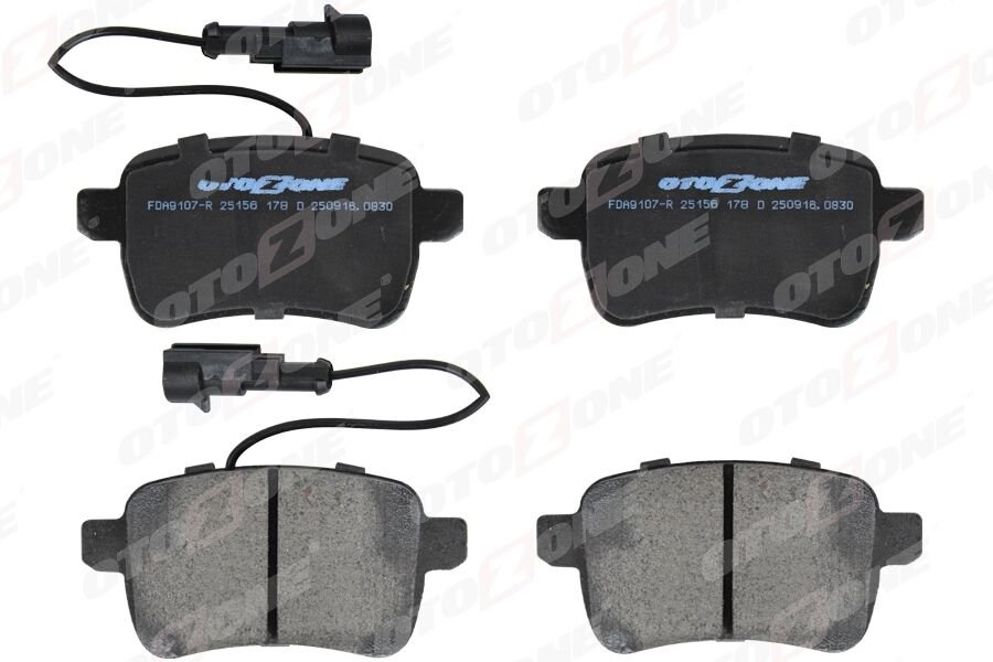 OTOZONE FDA9107-R ARKA BALATA FİŞLİ ALFA ROMEO GIULIETTA 09> 1.4 TB 1.6JTD