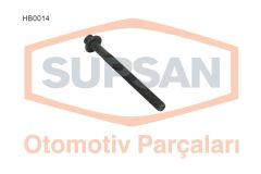 SUPSAN HB0014 SİLİNDİR KAPAK CİVATA SETİ NISSAN QASHQAI X-TRAIL 2.0L M9R Dci J10 T31 07-> / NAVARA 2.3L YS23 M9T Dci D23 15-> / MERCEDES OM699 W470 / RENAULT MASTER II 06-> / MASTER III 10->