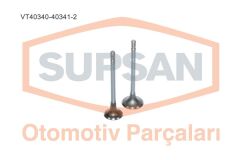 SUPSAN VT40340-40341-2 SUPAP TAKIMI HYUNDAI TUCSON 2.0L D4EA 16V 04-10 / SONATA 2.0L D4EA CRDİ 06-11 / ELANTRA 2.0L D4EA 00 -06 / SANTAFE 2.2L CRDİ 06-09 / KIA SPORTAGE 2.0L D4EA 04-06 / CARENS 2.0L D4EA 02-06