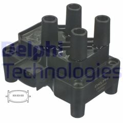 DELPHI CE20044-12B1 ATEŞLEME BOBİNİ FOCUS CMAX 1.6-1.8-2.0 16V-01 > FUSION 1.4-1.6-KA 1.3I-MONDEO II 04 > FIESTA MAZDA 2