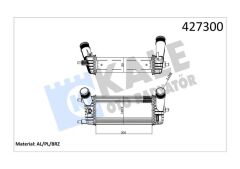 KALE 020CAC150 TURBO RADYATÖRÜ FORD FİESTA-COURİER 18> 1.0 ECOBOOST