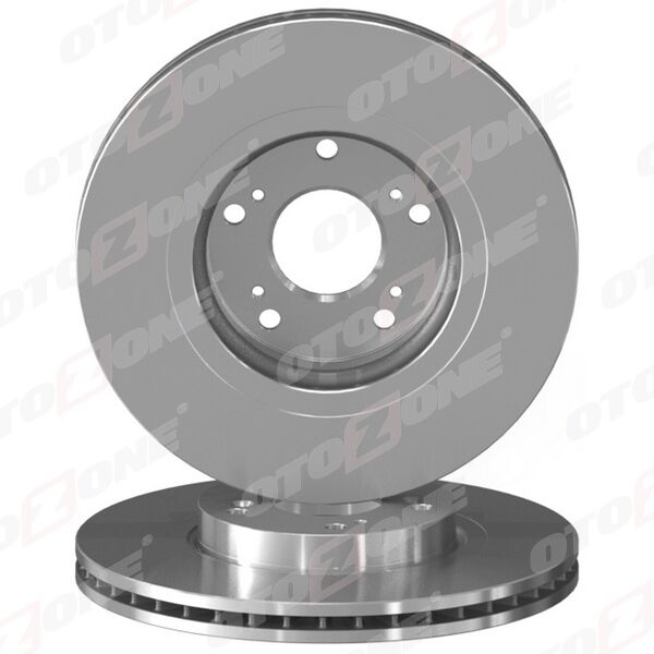 OTOZONE BD9064 ÖN FREN DİSKİ HAVA KANALLI HONDA ACCORD 2.0L R20A3 CU1 kasa 08-> 296 çap x 5 bijon - Adet disk fiyatıdır