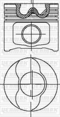 YENMAK 31-04281-000 MOTOR PİSTON SEGMAN STD 82.00 DOBLO 1.9 JTD ASTRA H-VECTRA C-ZAFIRA B 1.9 CDTİ
