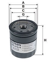 FILTRON FILT OP 616/4 POLO-A1-FABIA YAG FILTRESI OC1291 / LS992