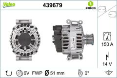 VALEO 439679 ALTERNATOR 14V 150A MERCEDES W203 W204 S204 W212 S212 C207 A207 B906