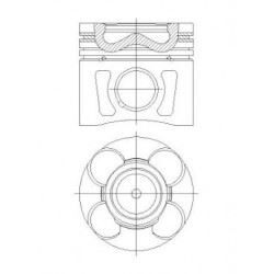 YENMAK 31-04289-040 MOTOR PİSTON SEGMAN 0.40 69.60 mm DOBLO-FİORİNO-LINEA-GRANDE PUNTO-ASTRA 1.3D MJET 1.3 CDTI EU RO 5