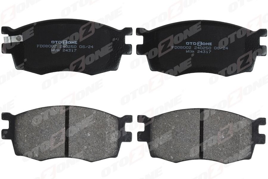 ÖN FREN BALATA HYUNDAI ACCENT ERA 1.4L 1.6L benzinli 06-10 1.5L CRDi dizel 06-> / İ20 1.4L D4FC CRDi dizel 08-> / KIA RIO 1.4L 1.6L benzinli 05-> 1.5L CRDİ 06->