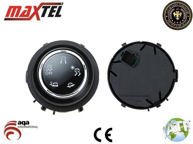 MAXTEL 17113880 CAM KALDIRMA ANAHTARI PSA SÜRÜŞ MODU DEĞİŞTİRME DÜĞMESİ 3008 GT - C3 AIRCROSS-C4 AIRCROSS C5 AIRCROS S
