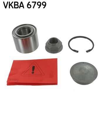 SKF VKBA6799 ARKA TEKER RULMANI KIT RENAULT CAPTUR I 13> CLIO IV 12> KANGOO 10> ZOE 12> EXPRESS 21> SYMBOL III 14> DACIA DUSTER 10> DOKKER 12> LOGAN II 12> SANDERO II 12> 62x30x48