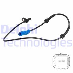 DELPHI SS20744 ABS DEVİR SENSÖRÜ ARKA CROSSLAND-P207-P208-P301-P2008-BIPPER-C-ELYSEE-C3 AIRCROSS-C3 II-III C4 CACTU S-NEMO-DS3