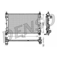 DENSO DRM09113 RADYATÖR DOBLO 1.4-1.3 DMTJ 10 > COMBO 1.3 CDTİ 12 > MEKANİK AC /- 620x400x16