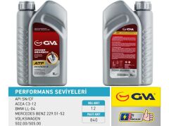 GVA 9920730 OTOMATİK ŞANZIMAN YAĞI ATF III 1 LT PLATINUM DEXRON III KIRMIZI