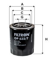 FILTRON FILT OP 632/7 STAREX/SORENTO/BONGO YAG FILTRESI
