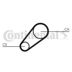 CONTI CT648 TRİGER KAYIŞI 054x190 M124-M131-DKŞ 1.6-SEAT 54DİŞ GD54LH190 5014