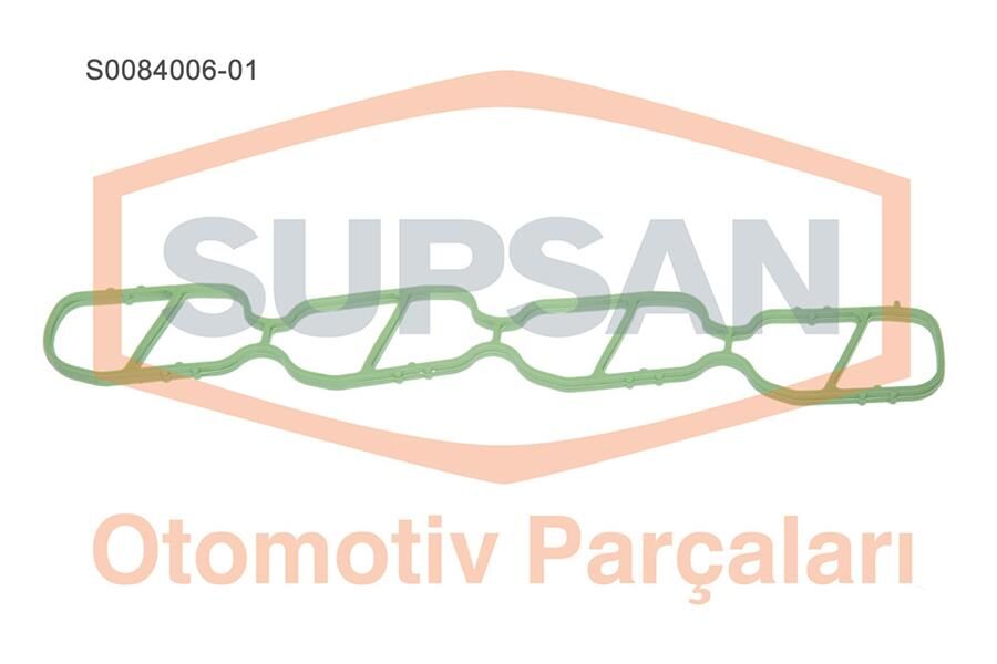 SUPSAN S0084006-01 EMME MANİFOLD CONTA CORSA C-D-COMBO C-D-MERIVA A-AGILA-IDEA-PANDA-PUNTO-DOBLO 1.3 TDCI-JTD
