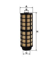 FILTRON FILT PE 878/5 IVECO DAILY VI YAKIT FILTRESI EUR-6