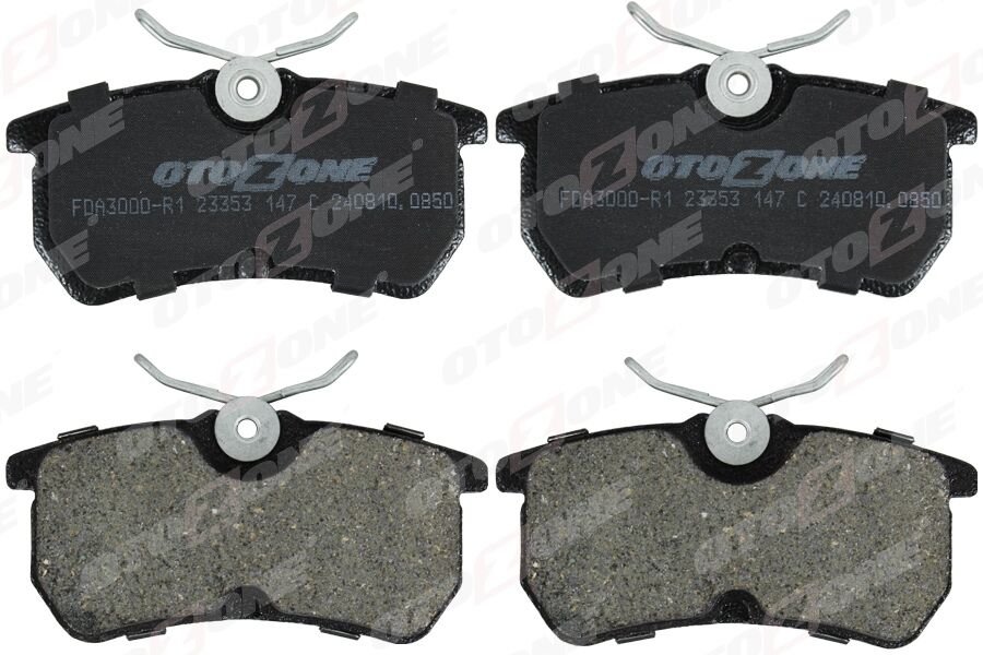 OTOZONE FDA3000-R1 ARKA FREN BALATASI FOCUS I 98>04 FIESTA VI 17> GDB1354 CİVATA TAKIMLI
