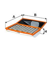 FILTRON FILT AP 085/2 DAILY IV V VI HAVA FILTRESI. IVECO Daily IV / EcoDaily (06-11), Daily V / EcoDaily (11-14), Daily VI (14-)