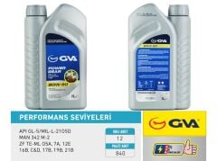 GVA 9920750 ŞANZIMAN YAĞI 80W90 1 LT API GL-5