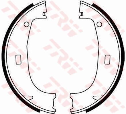 TRW GS8594 FREN BALATASI ARKA PARK FRENI BMW E36 E30