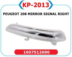 KAYA KP2013 DIŞ DİKİZ AYNA SİNYALİ SAĞ OPEL CORSA F 19> PEUGEOT P208-P2008 13> CITROEN C3 16> C4 14>