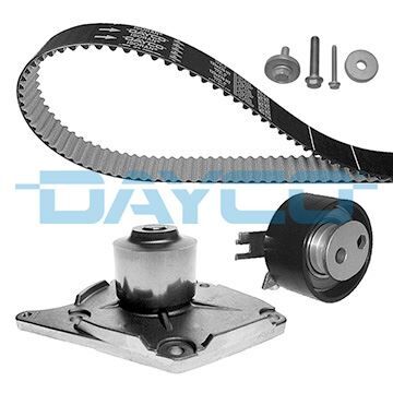 DAYCO KTBWP5320 SU POMPALI TRIGER SETI 123 DIS 27MM CLIO II 01>06 MEGANE II 04> KANGO 01> MICRA III 04> DUSTER 10> 1.5 DCI K9K EURO 3 EURO 4