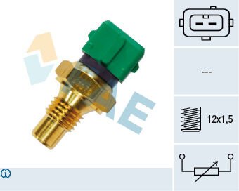 FAE 33070 SU SICAKLIK SENSÖRÜ PEUGEOT P106-P205-P306-P309-P405-P605 CITROEN AX-BX-XM-ZX 09/86> 1.1-1.4-1.6-2.0 BENZİNLİ ARAÇLAR