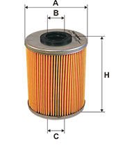 FILTRON FILT PM 936 CORSA C COMBO C ASTRA G ASTRA H VECTRA B VECTRA C OMEGA B ZAFIRA A ZAFIRA B MERIVA A YAKIT FILTRESI 92X70,5X19,5MM