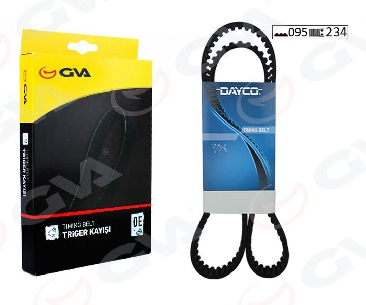 GVA 58095234 TRİGER KAYIŞI 095x234 RENAULT CLIO KANGOO MODUS TWINGO 1.2 16V DACIA SANDERO 1.2 16