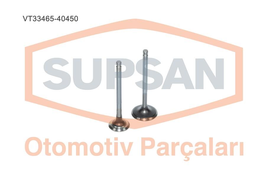 SUPSAN VT33465-40450 SUBAP EMME EGZOZ TAKIM COROLLA 1.6 16V ENJ. 87-00 IN-8/EX-8 31 x 5.985 x 87.5 - 24.5 x 5.98 x 87.84