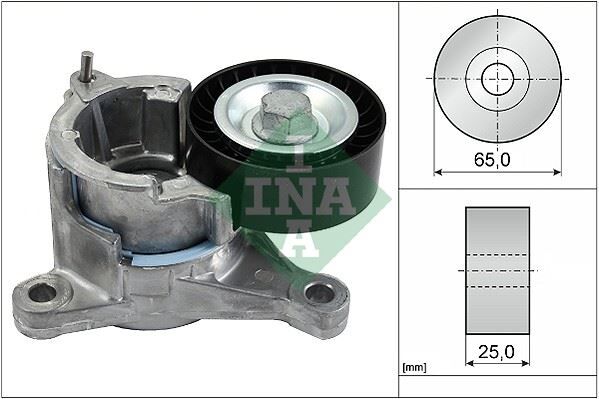 INA 534002210 ALTERNATÖR GERGİ RULMANI KÜTÜKLÜ P206-306-307-406-EXPERT 2.0 16V 00- -C4-C5-C8-JUMPY-XSARA 0