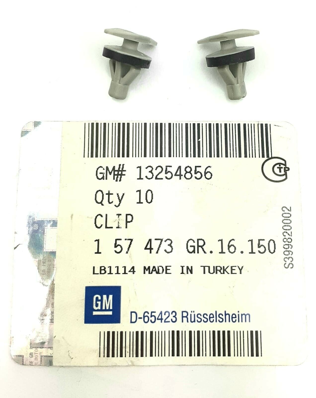 OE-OPEL 13254856 CORSA D CORSA E KAPI FITIL KLIPSI